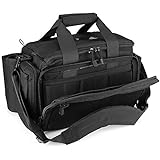ProCase Tactical Gun Range Bag Pistol Shooting Duffle Bag, Deluxe Padded Shooting Range Bag Large Handguns Magazine Ammo Gear Accessories Pouch for Hunting Shooting Range Sport