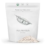 NorCal Organic Pea Protein Isolate – 2lbs Bulk, 100% Vegan, UNFLAVORED, from Canadian Organic Farms