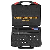 Theopot Bore Sight Kit Green Laser Boresighter with Button Switch for.17 to 12GA Caliber Rifles Handgun Red Laser Sight