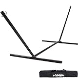 Zupapa Hammock Stand Fit for 8-11 Feet Hammock, 2 Person Heavy Duty with Carry Bag, Outdoor Indoor Use Steel Hammock Frame