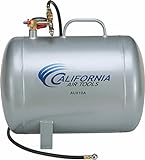 California Air Tools CAT-AUX10A Lightweight Portable Aluminum Air Tank, 10 Gallon, Silver