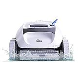 Dolphin (2024 Model) E10 Robotic Pool Vacuum Cleaner All Pools up to 30 FT - Scrubber Brush Easy Top Load Filters