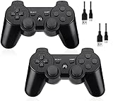 Prodico Wireless Controller for PS3,Double Shock Rechargeable Analog Controller for PS3 2 Pack