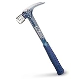 ESTWING Ultra Series Hammer - 19 oz Rip Claw Framer with Smooth Face & Shock Reduction Grip - E6-19S