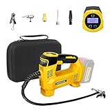 Tire Inflator for DEWALT 20V MAX Battery, Portable Air Compressor Auto Tire Pump with Digital Pressure Gauge 150PSI for Car, Truck, Bikes, Ball (Tool Only, NO Battery)