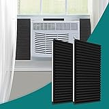 Daisypower Window Air Conditioner Foam Insulating Panels Kits, AC Units Insulation Side Panels, 17 Inch x 9 Inch x 7/8 Inch