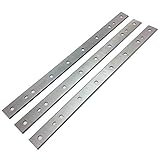 HSS Planer Blades Knives for DeWalt DW734 7342 Thickness Planers with 12.5 inch Replacement Heat Treated Double edge 1 Set (3 pcs)