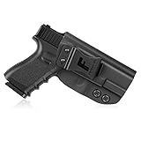 G19 Holster, IWB KYDEX Holster, Forcenter Concealed Carry Holster Compatible with Glock 19,19X,17,23,26,32,44,45 Gen (1-5) Pistol Right Hand Draw | Adjustable Cant&Tension | Comfortable | No-Scratch