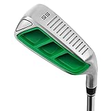 MAZEL Golf Pitching & Chipper Wedge,Right Handed,35,45,55 Degree Available for Men & Women (Right, Stainless Steel (Green Head), S, 55)