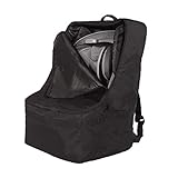 J.L. Childress Ultimate Backpack Padded Car Seat Travel Bag - Durable, Secure, Universal Airport Bag, Black