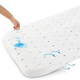 Bassinet Mattress Pad 33' x 20' Fits Mika Micky, Baby Delight, Koolerthings and Other Bedside Sleeper Bassinet, Waterproof Lining Breathable Soft, Baby Foam with Removable Zippered Cover