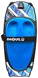 Water Sport Knee Board with Integrated Hook for Kids & Adults | Kneeboard with Strap for Boating | Waterboarding, Kneeling Boogie Boarding Knee Surfing Wave Board for Lake and Beach Sports Ski - 50' L