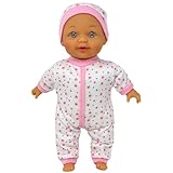 12 Inch Talking Baby Dolls for 3 Year Old Girls - Soft Body Interactive Baby Doll for Kids That Can Talk, Cry, Sing and Laugh - Makes 24 Cute Sounds