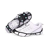 Due North Everyday G3 - Ice Cleats for Running and Walking on Snow - Winter Traction Shoe Grips - for Men & Women (1 Pair)