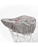 Skip Hop Shopping Cart Cover, Take Cover, Grey Feather
