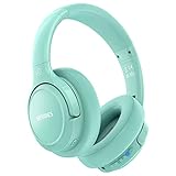 Bluetooth Wireless Headphones Over Ear,BERIBES 65H Playtime and 6 EQ Music Modes with Microphone,HiFi Stereo Foldable Lightweight Headset, Deep Bass for Home Office Cellphone PC Etc.(Green)