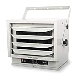 KEN BROWN 3000/4000/5000W Fan Forced Ceiling Mount Heater with Dual Knob Controls for Garage, Workshop, Warehouse or Storage Area,Upgraded Version