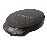 NuWave PIC Gold Portable, Energy Efficient Induction Cooktop with 8” Heating Coil, Ceramic Glass Top, 52 Temperature Settings Between 100°F and 575°F, Advanced Stage Cooking Functions & Auto Shutoff