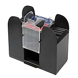 Rally and Roar Premium Automatic Casino Card Shuffler - Battery Operated, Holds 6 Standard Decks