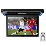XTRONS® 12.1 Inch 1080P Video Car Overhead Player Roof Mounted Monitor HDMI Port (No DVD)