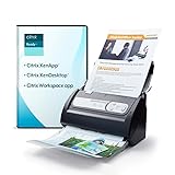 Plustek SmartOffice PS286 Plus Document Scanner for PC and Mac, Twain Support and Citrix Ready