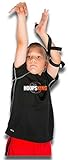 HoopsKing Off or Guide Hand Shooting Aid Perfect Jump Shot Strap - Develop A True One Handed Release On Your Shot - Stops Rotation of The Wrist to Prevent Off Hand Interference