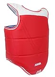 AAMA Solid Reversible Olympic Style Taekwondo Chest Guard Protector - Size 00