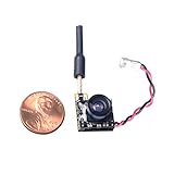 Wolfwhoop WT05 Micro AIO 600TVL Camera Only 3.4g 5.8GHz 25mW FPV Transmitter with Dipole Brass Antenna Combo for FPV Quadcopter Drone