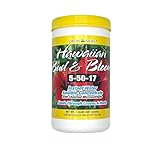 Grow More Urea-Free Hawaiian Bud and Bloom 5-50-17 Fertilizer - 1.5lb of Water Soluble Bloom Booster Fertilizer for Flowers - High Phosphorus Flower Food for Enhanced Bud Formation & Vigorous Blooms