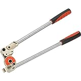 RIDGID 38048 Model 608 Heavy-Duty Stainless Steel Pipe and Tubing Bender, 1/2' Pipe Bender with Extra Long Handles