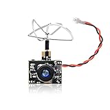 GOQOTOMO GT02 200mW 5.8GHz 34CH Wireless Radio Transmission Device with Ultra Micro AIO NTSC 600TVL Camera Combo for FPV Indoor Racing
