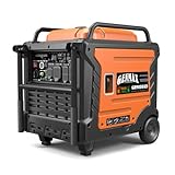 GENMAX Portable Inverter Generator, 9000W Super Quiet Gas Propane Powered Engine with Parallel Capability, Remote/Electric Start, Ideal for Home backup power.EPA Compliant (GM9000iED)