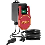Fulton 110V Single Phase On/Off Switch with Large Stop Sign Paddle for Easy Visibility and Contact for Quick Power Downs Ideal for Router Tables Table Saws and Other Small Machinery