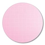 Sue Daley 16 Inch Pink Round Rotating Cutting Mat