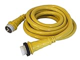 AMP UP Marine & RV Cords 125/250v 50 amp x 25' Marine Shore Power Boat Extension Cord, 25 ft - 21512