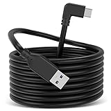 Amoner Link Cable 10FT VR Link Headset Cable Compatible with Meta/Oculus Quest 2 Headset and PC/Steam VR, Fast Charing & PC Data Transfer, USB 3.0 to USB C Cable for VR Headset and Gaming PC