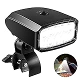 Grill Light Outdoor, Yuyotrre LED BBQ Light Gift for Men Dad Boyfriend Rotatable Grill Accessories with 10 Super Bright LED Lights Including Sturdy Clamp Mount Fits Handle (Battery NOT Included)