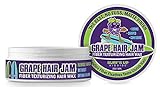 Surf’s Up Grape Hair Jam | The Best, No Fuss, Matte Finish Hair Texturizing Wax | Salon Grade | Fresh off the Vine Grape Fragrance kids and adults LOVE! | 2 OZ
