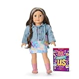 American Girl Truly Me 18-inch Doll #126 with Blue Eyes, Wavy Brown Hair, Light Skin w/Warm Olive Undertones, for Ages 6+