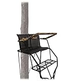 Muddy Hunting Climbing Outdoors Heavy-Duty Double Droptine 2-Person 18' Ladderstand Treestand