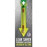 Leak Saver Direct Inject AC Leak Sealer | AC Stop Leak for Most HVAC Systems Up to 5 Tons | Works with All Systems & AC Refrigerants | Made in The USA