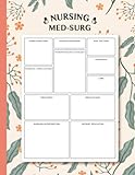 Nursing Med Surg Blank Template Notebook & Note Guide: The Perfect Blank Journal & Note Guide for Medical Surgical Studies