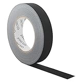 QILIMA Gaffers Tape Black 1'X 60 Yards Per Roll Professional Grade Premium Gaffer, Residue Free, Easy to Tear