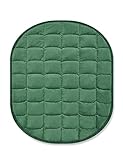 TONGDADA Weighted Lap Blanket 7lbs for Adult,Perfect for Relaxation, Lounging, Napping, Sleeping & Travel,Luxury Minky Weighted Body Blanket,Weighted Throw Blanket-Dark Green Minky, 29' x 24'