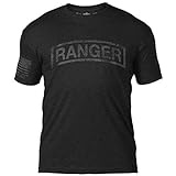 7.62 Design Army 'Ranger Tab' Battlespace Men's T-Shirt - Black - Large