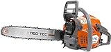 NEOTEC 43cc Gas Chainsaw NH843 with 16 Inch Guide Bar and Chain, Power Chain Saw 2.95HP 2,2KW 16' Gasoline Chainsaws for Trees and Firewood Cutting, All Parts Compatible with Husqvarna 543XP