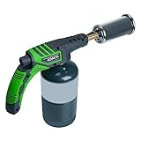 Koackl Powerful Propane Torch Head with Igniter, Campfire Starter, Charcoal Lighter, Welding Torch Head by MAPP, MAP/PRO, for Searing Steak, Soldering, Brazing, Stripping Paint(Tank Not Included)