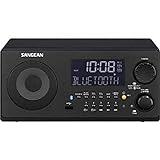 Sangean WR-22BK AM/FM-RDS/Bluetooth/USB Table-Top Digital Tuning Receiver (Black)