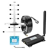 AT&T Cell Phone Signal Booster Verizon T Mobile US Cellular AT&T Signal Booster 5G 4G LTE Band 12, 13, 17 Cell Booster ATT Cell Phone Booster T Mobile Signal Booster Cellular Booster Extender for Home