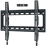 Mounting Dream TV Mount Fixed for Most 26-55 Inch LED, LCD and Plasma TV, TV Wall Mount TV Bracket up to VESA 400x400mm and 100 LBS Loading Capacity, Low Profile and Space Saving Flat Mount MD2361-K